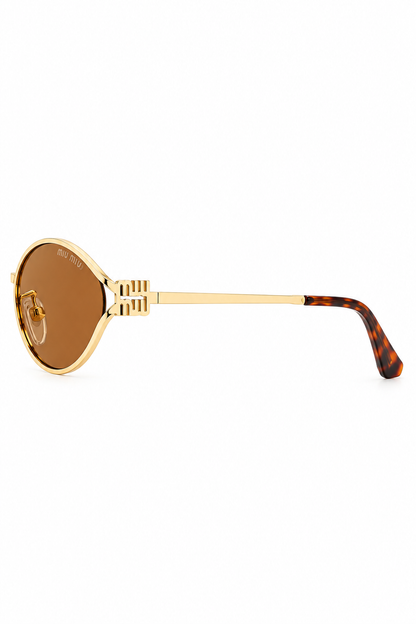Lentes M’u M’u Golden Oval