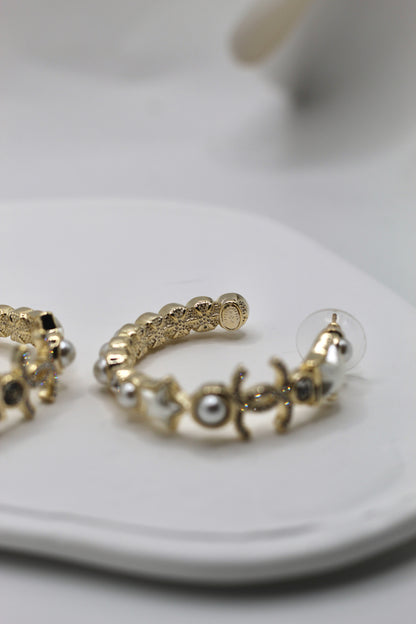 Medias Arracadas Ch✨nel L