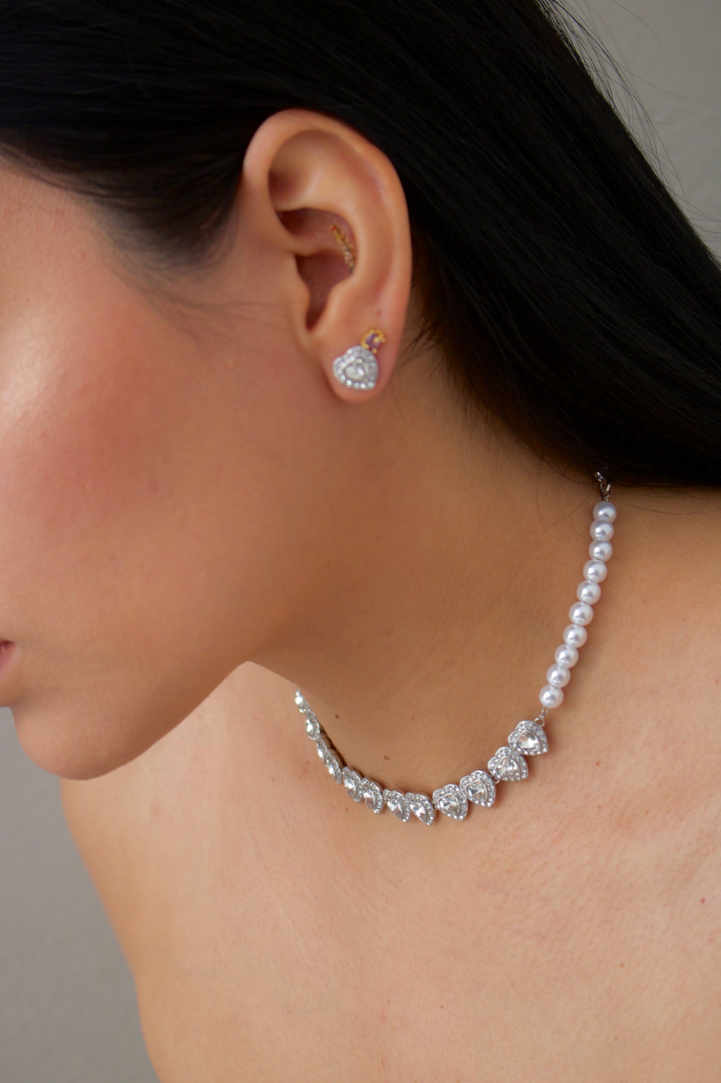 Collar y Aretes a Juego Swarows