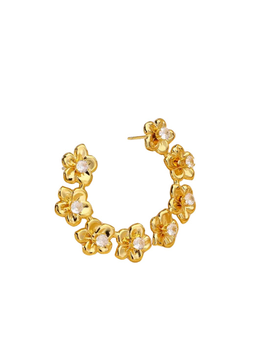 Pendientes Flores